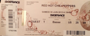 Red Hot Chili Peppers @ Stade de France - Saint-Denis, France [30/06/2012]