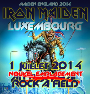 Iron Maiden @ Site Herchesfeld / Plein Air - Roeser, Luxembourg [01/07/2014]