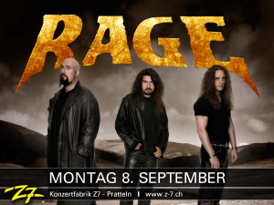 Rage @ Z7 Konzertfabrik - Pratteln, Suisse [08/09/2014]