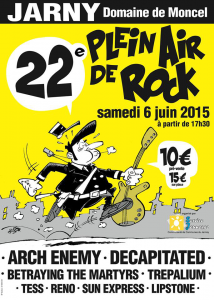 Festival Plein Air de Rock @ Domaine de Moncel - Jarny, France [06/06/2015]