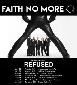 Faith No More @ Merriweather Post Pavilion - Columbia, Maryland, Etats-Unis [02/08/2015]