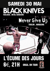 Black Knives @ L'Ecume des Jours - Périgueux, France [30/05/2015]