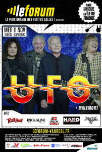 UFO @ Le Forum - Vauréal, France [11/11/2015]