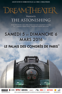 Dream Theater @ Le Palais des Congrès - Paris, France [05/03/2016]