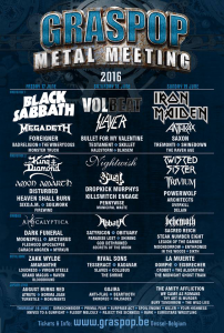 Graspop Metal Meeting 2016 @ Dessel, Belgique [18/06/2016]