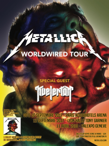 Metallica @ Accor Arena (ex-AccorHotels Arena, ex-Palais Omnisports Paris Bercy) - Paris, France [08/09/2017]