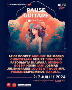 Festival Pause Guitare Sud de France @ Grande Scène de Pratgraussals - Albi, France [07/07/2024]