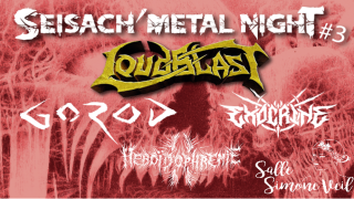 Seisach' Metal Night #3  rendez-vous le 15 octobre à Sauveterre-de-Guyenne