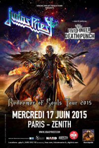 Judas Priest @ Le Zénith - Paris, France [17/06/2015]