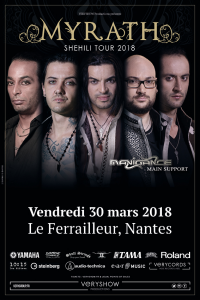 Myrath @ Le Ferrailleur - Nantes, France [30/03/2018]