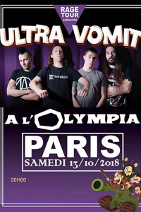 Ultra Vomit @ L'Olympia - Paris, France [13/10/2018]