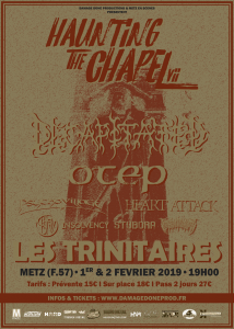 Haunting The Chapel #7 @ Les Trinitaires - Metz, France [02/02/2019]