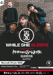 While She Sleeps @ Le Ninkasi Gerland Kao - Lyon, France [24/06/2020]